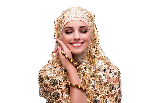 عکس تبلیغاتی حجاب عروس