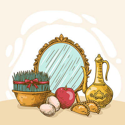 وکتور هفت سین نوروز