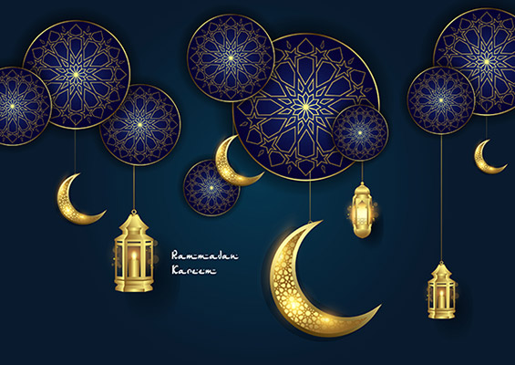 وکتور ماه رمضان