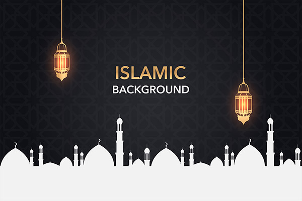 وکتور ماه رمضان