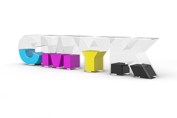 عکس نماد رنگ چاپ و تبلیغات CMYK
