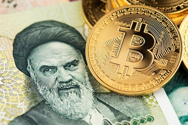 عکس پول ایران و بیت کوین