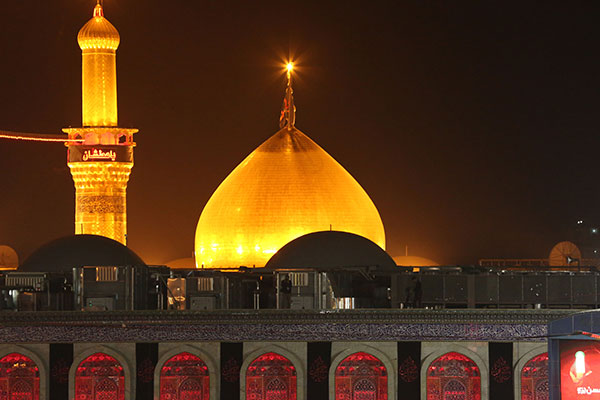 تصویر با کیفیت از حرم،گنبد و ضریح امام حسین علیه السلام