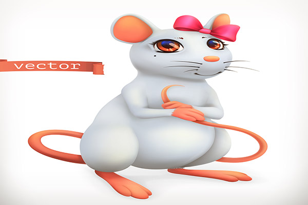 وکتور موش