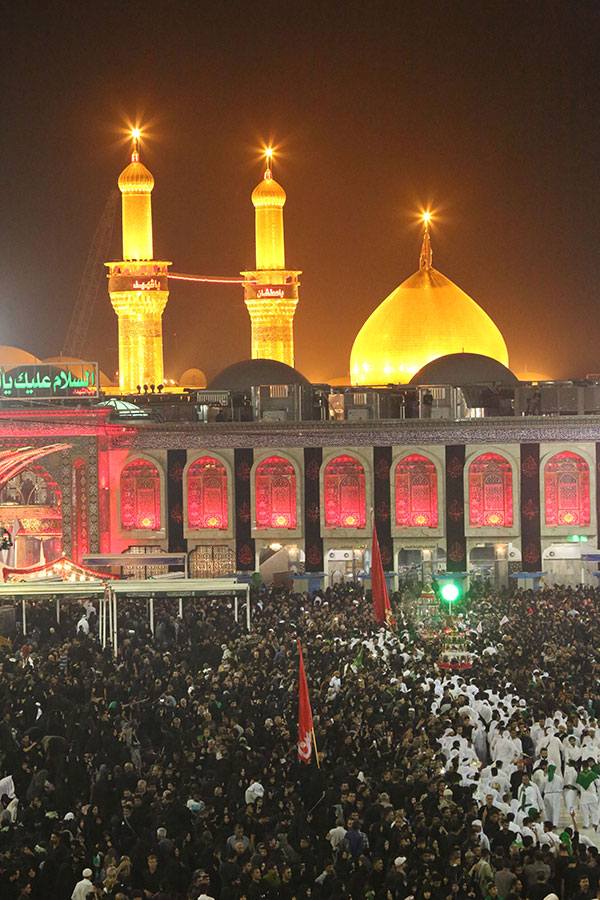 تصویر با کیفیت از حرم،گنبد و ضریح امام حسین علیه السلام