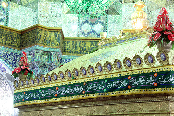 عکس از ضریح امامین عسکریین(ع)