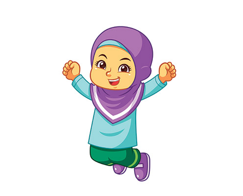 وکتور خوشالحی دختر