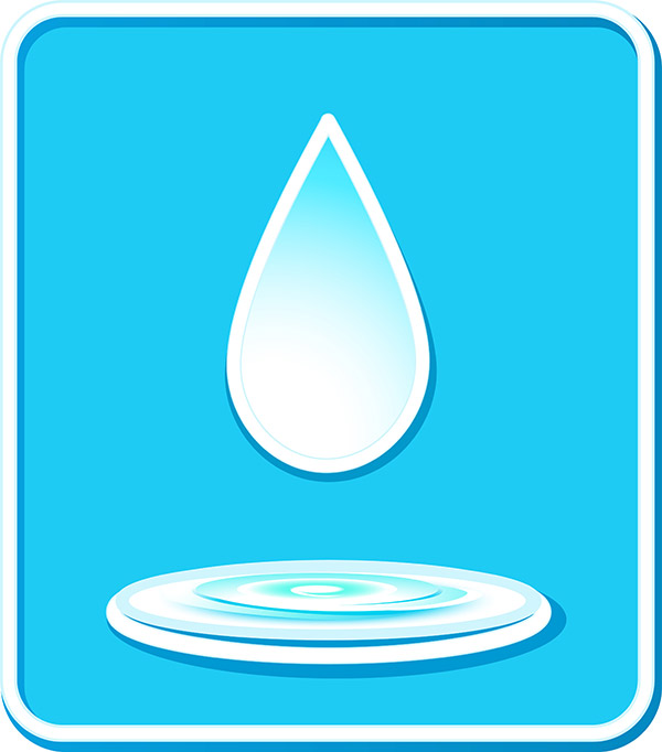 بک گراند قطره آب
