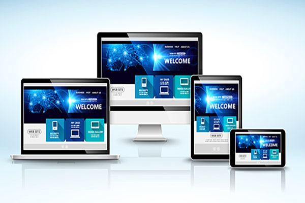 وکتور کامپیوتر و لپ تاپ و موبایل