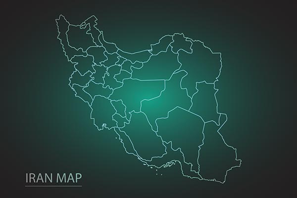وکتور نقشه ایران