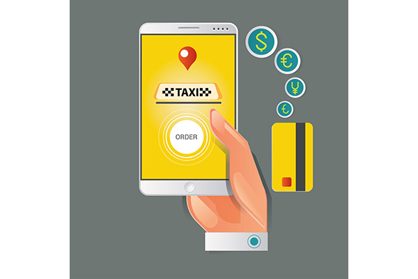وکتور تاکسی اینترنتی