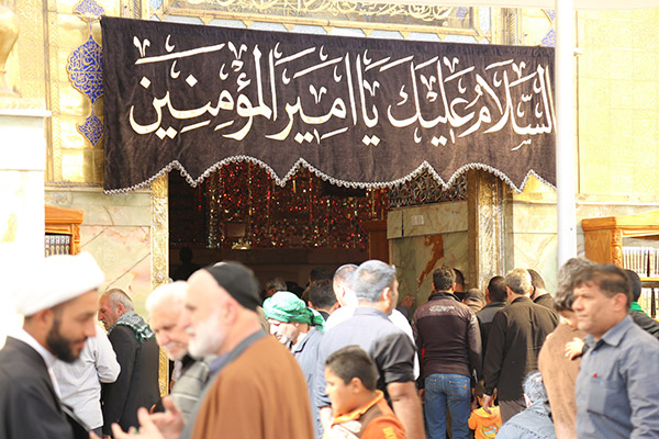 عکس حرم مطهر امام علی (ع)