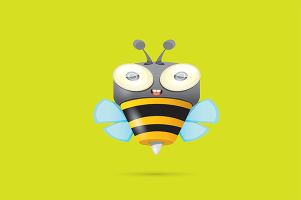 وکتور زنبور عسل
