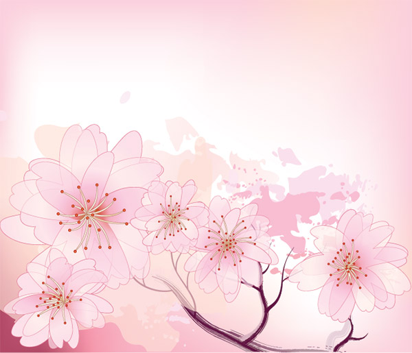 وکتور طبیعت بهاری
