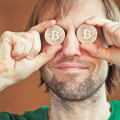 عکس بیت کوین