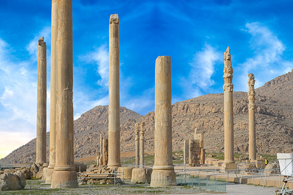 عکس کاخ صد ستون تخت جمشید