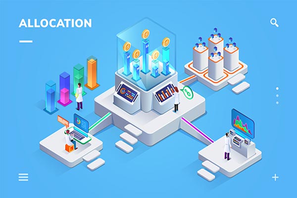 وکتور اسلایدر وب و تخصیص منابع