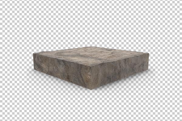 تصویر سه بعدی دوربری صفحه سنگ