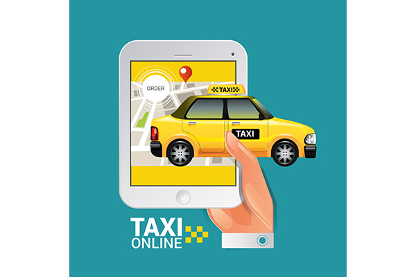 وکتور تاکسی اینترنتی