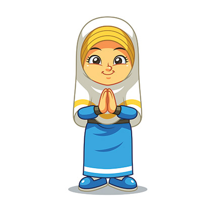 وکتور دعا و نیایش