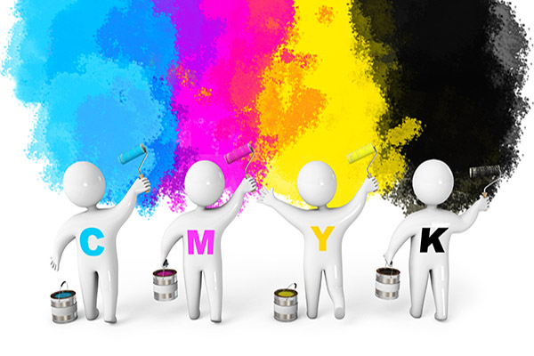 عکس نماد رنگ چاپ و تبلیغات CMYK
