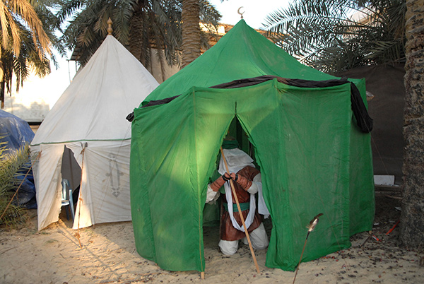 عکس خیمه ها در تعزیه