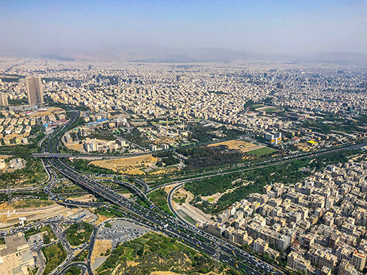 عکس شهر تهران