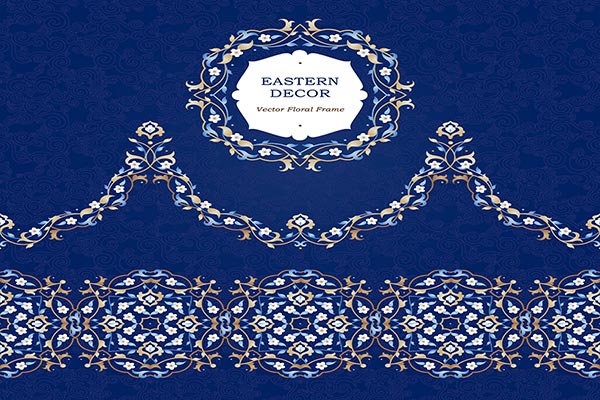 وکتور نقوش طرح گلبرگ