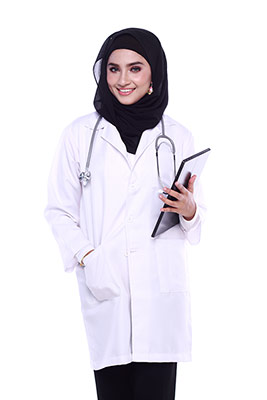 عکس پزشک خانم با حجاب