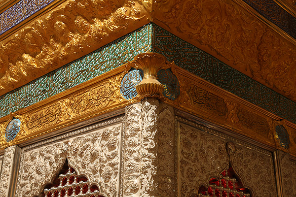 عکس از ضریح امامین عسکریین(ع)