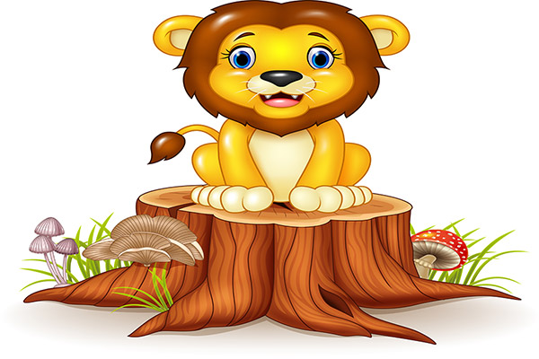 وکتور گرافیکی شیر