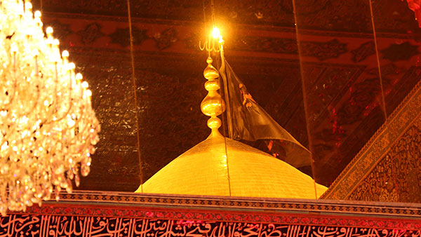 تصویر با کیفیت از حرم،گنبد و ضریح امام حسین علیه السلام