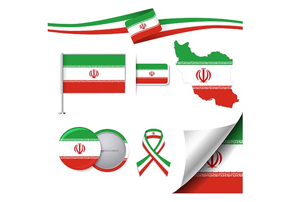 وکتور پرچم ایران