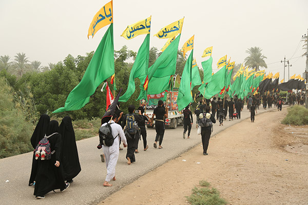 عکس پیاده روی اربعین حسینی