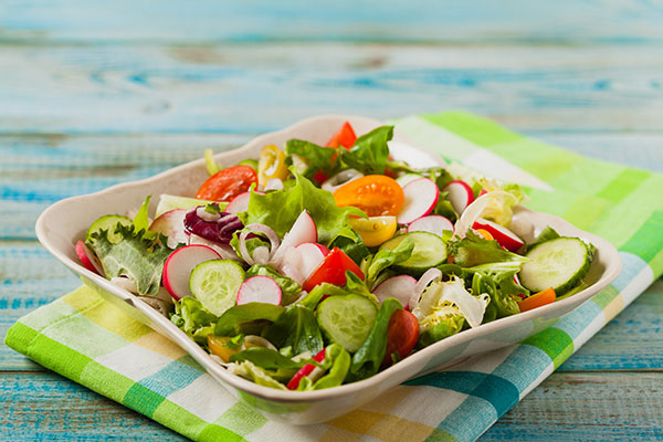 عکس تبلیغاتی بشقاب رژیمی