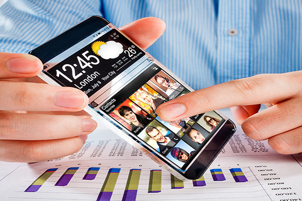 عکس موبایل شفاف