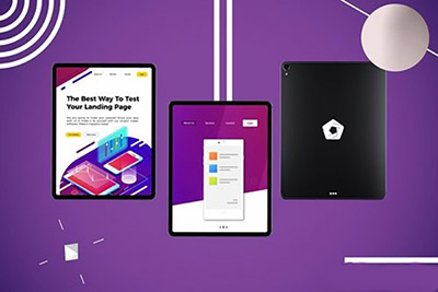 موکاپ تبلت