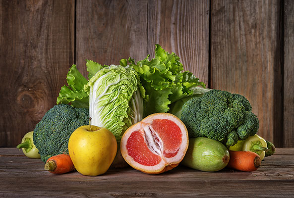عکس تبلیغاتی سبزیجات و صیفی جات