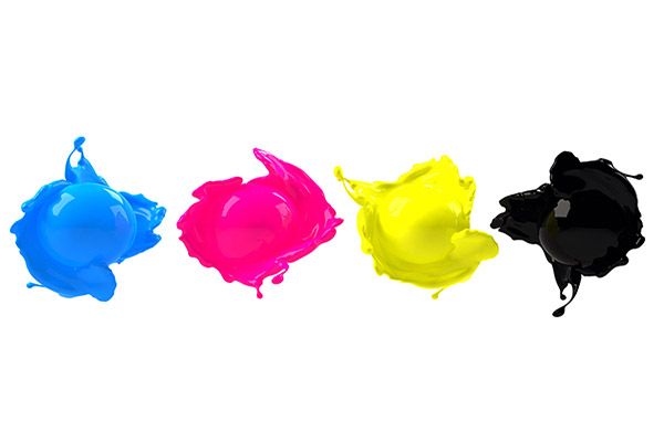 عکس نماد رنگ چاپ و تبلیغات CMYK