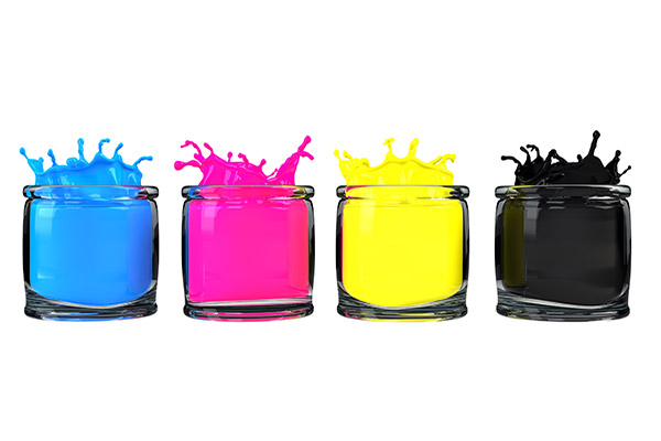 عکس نماد رنگ چاپ و تبلیغات CMYK