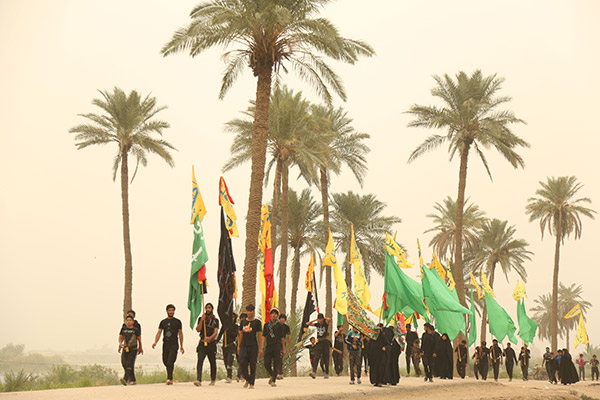 عکس پیاده روی اربعین حسینی