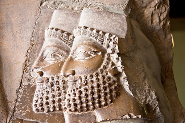 عکس سنگ سنگاره دوره هخامنشی