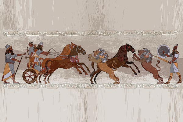 وکتور نماد جنگجویان قدیمی ایران