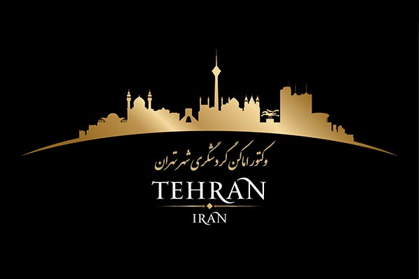 وکتور شهر تهران