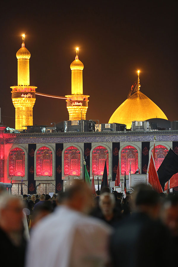تصویر با کیفیت از حرم،گنبد و ضریح امام حسین علیه السلام