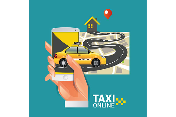 وکتور تاکسی اینترنتی