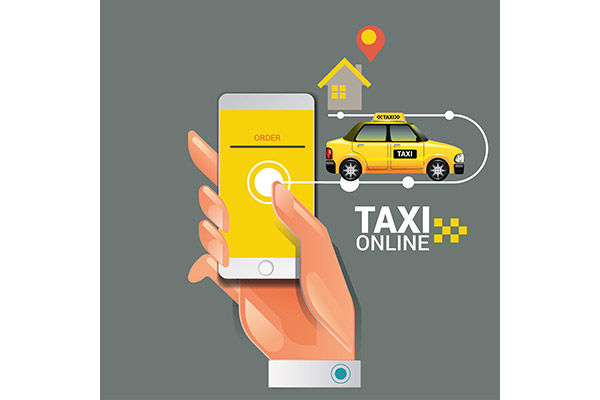 وکتور تاکسی اینترنتی