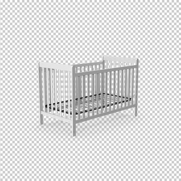 تصویر دوربری تخت خواب کودک