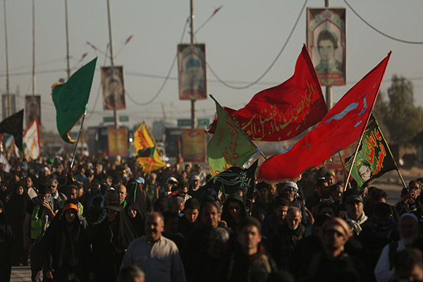 عکس پیاده روی اربعین