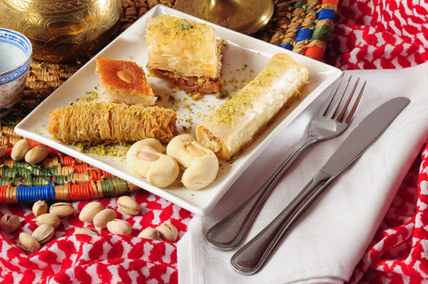 تصویر شیرینی و پسته